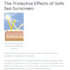 Safe Sea Anti-Jellyfish Sting Protective SPF50+ Sunscreen Lotion 防水母螫傷SPF50+防曬乳太陽油(海洋友善配方) - Image 8