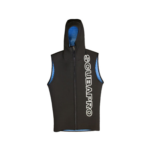 SCUBAPRO EVERFLEX HOODED VEST W/ FRONT ZIP 3MM 連帽背心 拉鍊式頭套背心