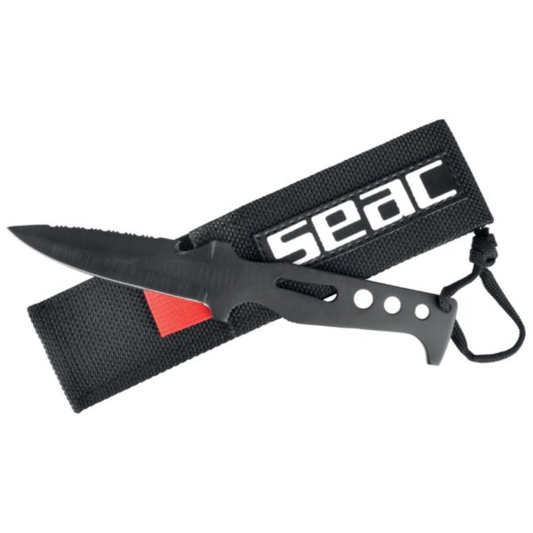 Seac Tajaman Dive Knife 潛水刀 Teflon保護性塗層 一體式 不銹鋼 水肺潛水 自潛 浮潛 意大利品牌