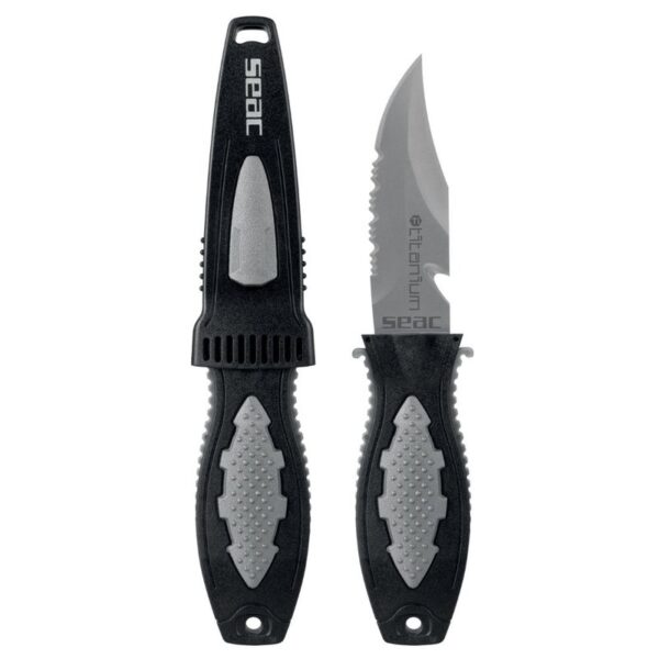 Seac Titanium Dive Knife 潛水刀 鈦合金 水肺潛水 自潛 浮潛 意大利品牌