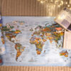 AWESOME MAPS | 死前必做的事世界地圖海報Awesome Maps Bucket List Map 海報/掛畫/掛布🗺 - Image 4