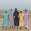 【泰國品牌】Beach Hood Towel 海洋動物剌繡連帽毛巾衣 多款角色可選 罩衣 浴巾衣 沙灘巾 潛水 自由潛 浮潛 游泳 衝浪 - Image 2