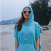【泰國品牌】Beach Hood Towel 海洋動物剌繡連帽毛巾衣 多款角色可選 罩衣 浴巾衣 沙灘巾 潛水 自由潛 浮潛 游泳 衝浪 - Image 10