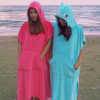 【泰國品牌】Beach Hood Towel 海洋動物剌繡連帽毛巾衣 多款角色可選 罩衣 浴巾衣 沙灘巾 潛水 自由潛 浮潛 游泳 衝浪 - Image 11