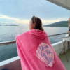 【泰國品牌】Beach Hood Towel 海洋動物剌繡連帽毛巾衣 多款角色可選 罩衣 浴巾衣 沙灘巾 潛水 自由潛 浮潛 游泳 衝浪 - Image 13