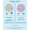 【泰國品牌】Beach Hood Towel 海洋動物剌繡連帽毛巾衣 多款角色可選 罩衣 浴巾衣 沙灘巾 潛水 自由潛 浮潛 游泳 衝浪 - Image 22