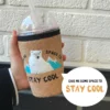 【泰國品牌】ＷILDCOFFEECASE 海獺咖啡杯保冷杯套 ｜ 動物咖啡杯保冷杯套 - Image 4