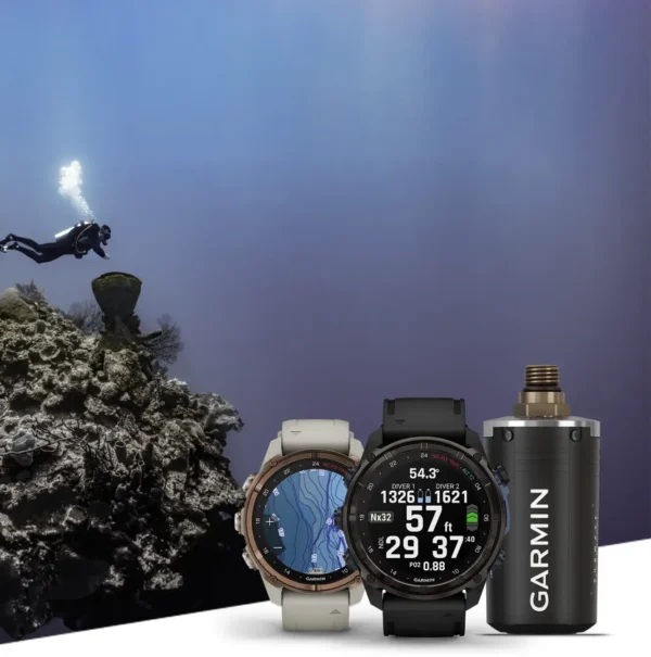 【全新升級｜智慧潛水手錶】Garmin Descent Mk3i / Mk3s 潛水電腦錶 ｜支援T2傳感器＆複合氣體潛水
