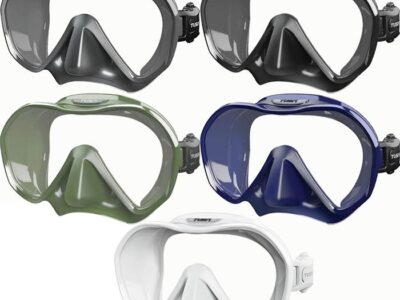 【超廣角視野無框面鏡】TUSA Zensee M1010 / M1010S 潛水・浮潛面鏡｜高舒適度矽膠｜超輕便無框設計