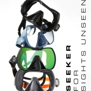 Fourth Element Seeker Mask 潛水面鏡|低容積設計|多色鏡片可選|輕量旅遊首選